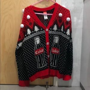 Coca-Cola Ugly Xmas Sweater Size M